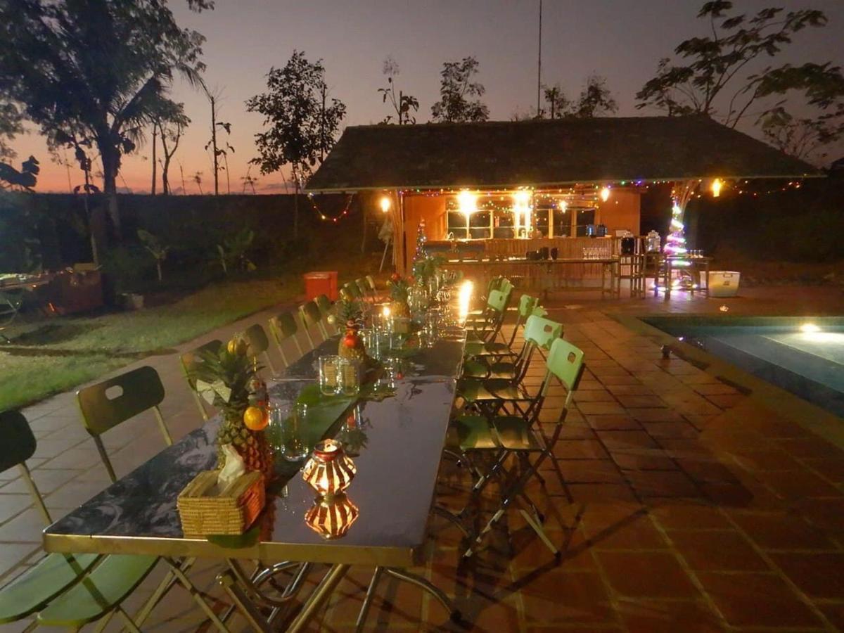 Hanchey Bamboo Resort Kampong Cham Eksteriør bilde