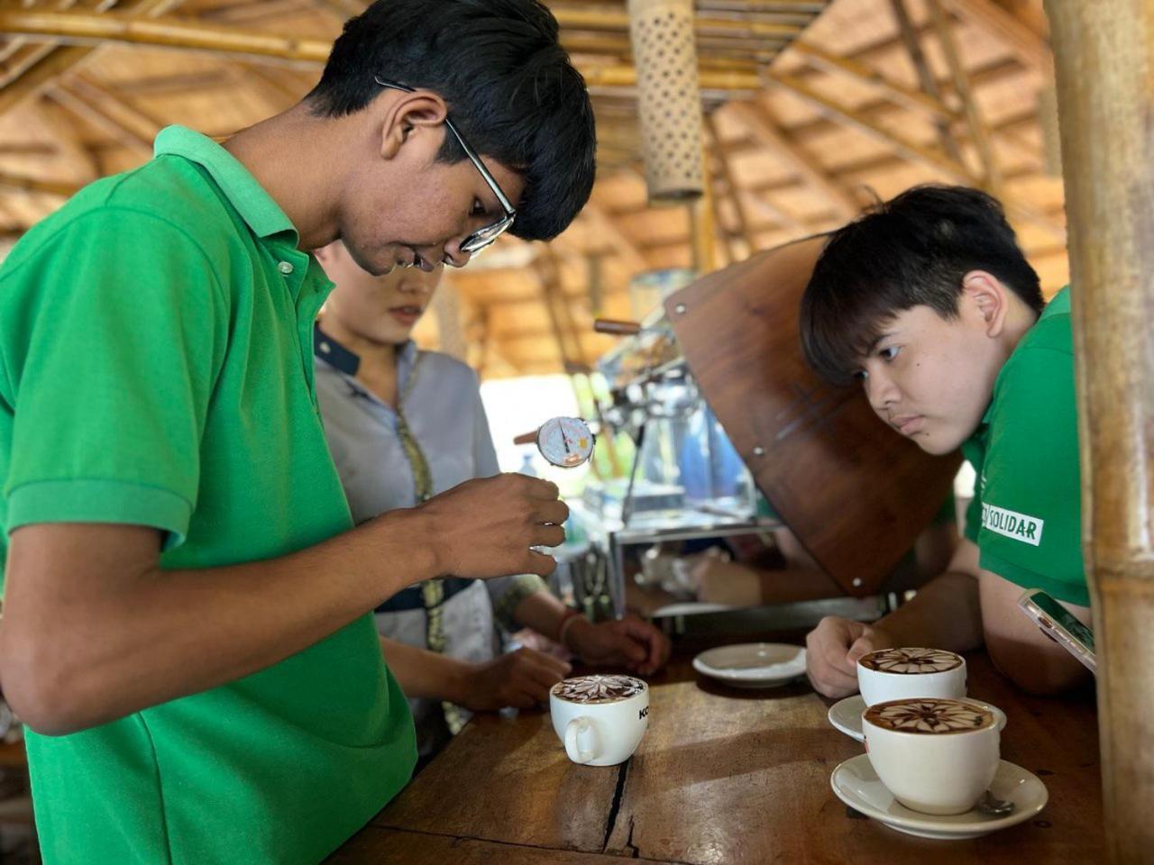 Hanchey Bamboo Resort Kampong Cham Eksteriør bilde