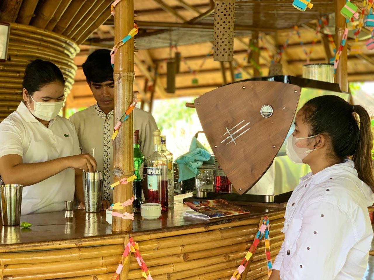 Hanchey Bamboo Resort Kampong Cham Eksteriør bilde