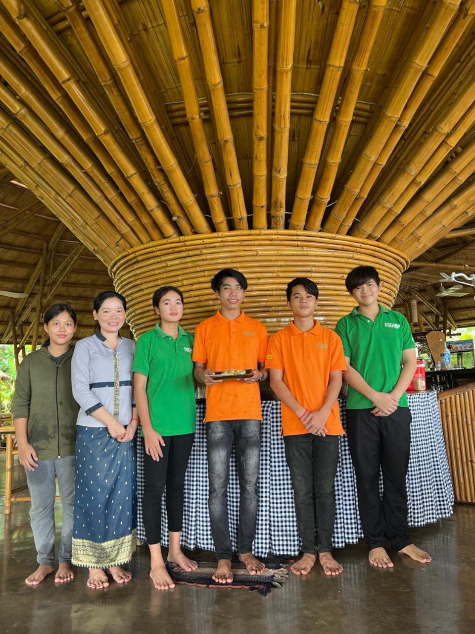 Hanchey Bamboo Resort Kampong Cham Eksteriør bilde