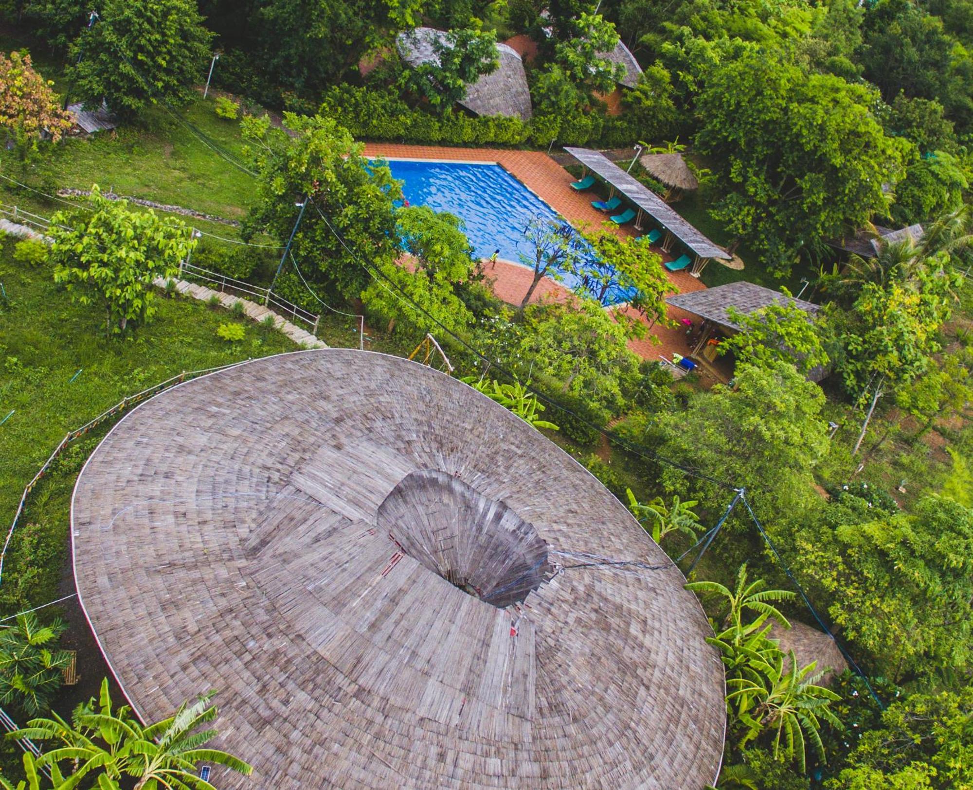 Hanchey Bamboo Resort Kampong Cham Eksteriør bilde