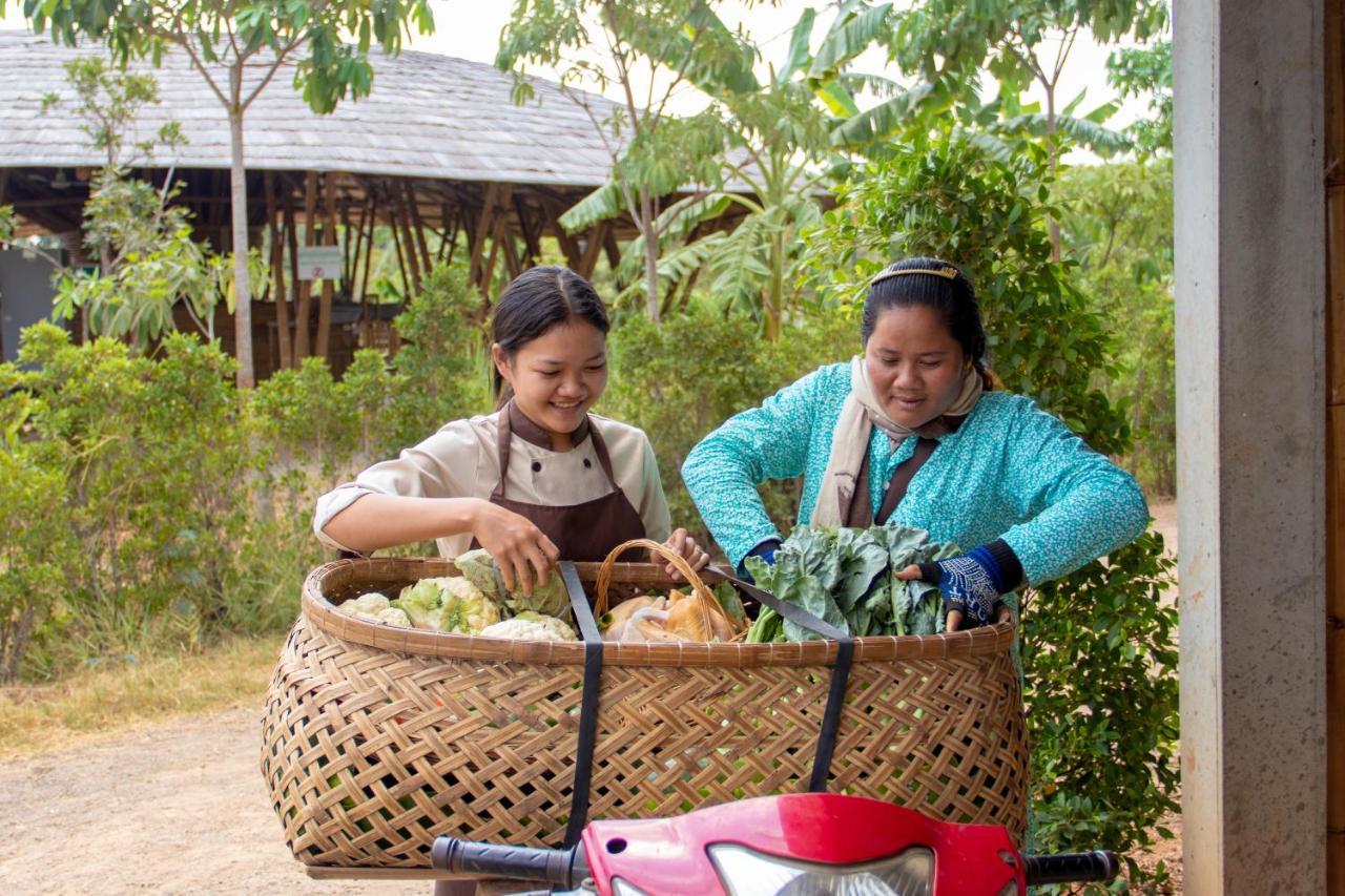 Hanchey Bamboo Resort Kampong Cham Eksteriør bilde