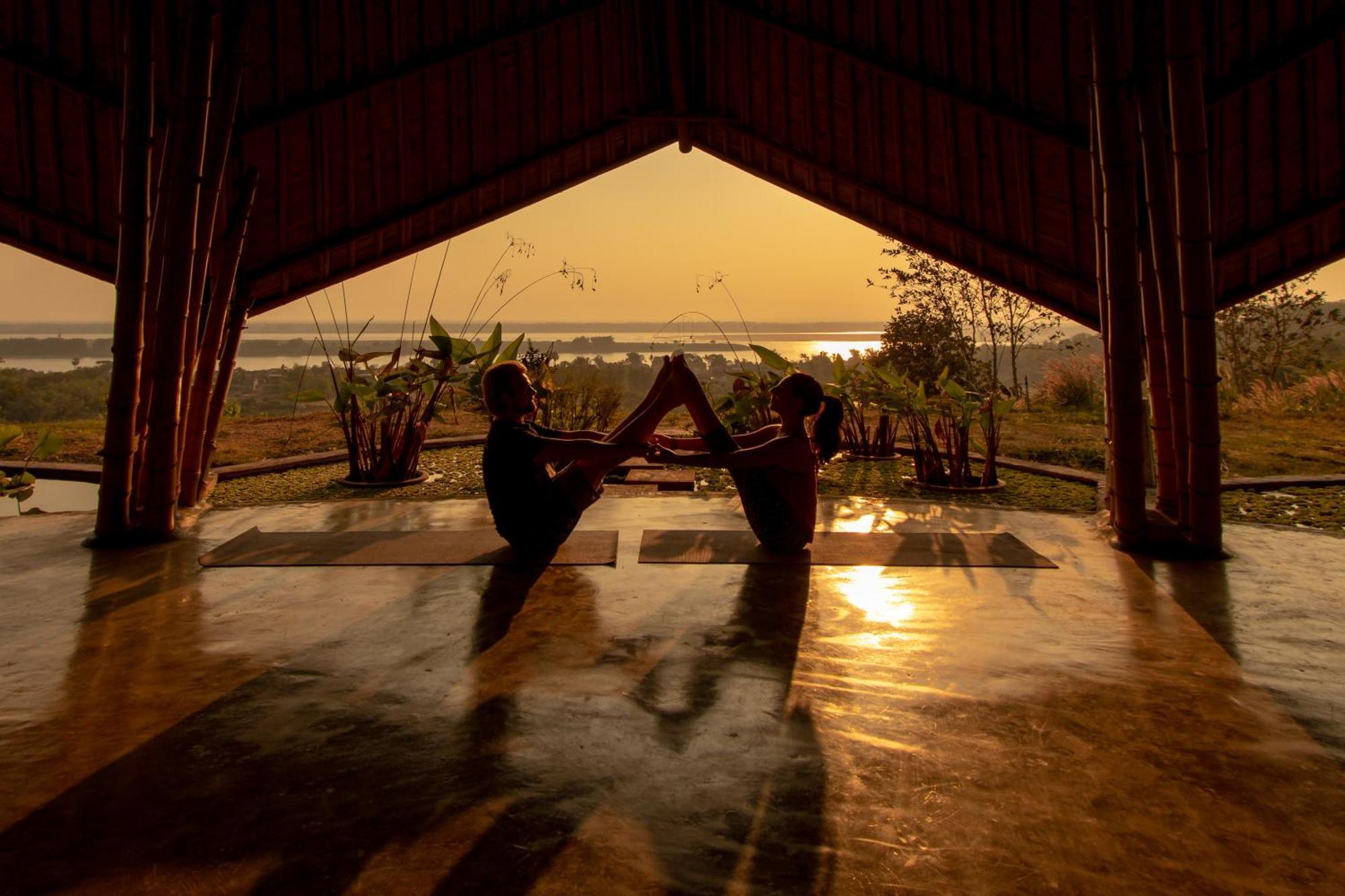 Hanchey Bamboo Resort Kampong Cham Eksteriør bilde