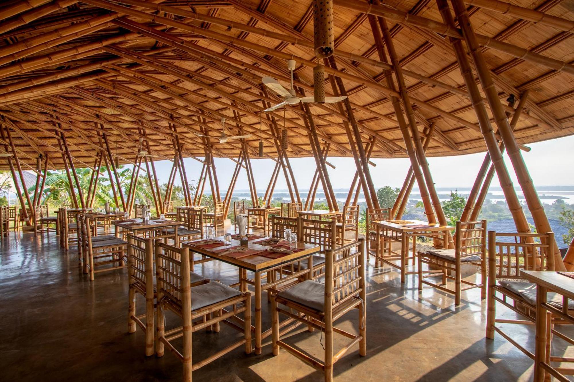 Hanchey Bamboo Resort Kampong Cham Eksteriør bilde